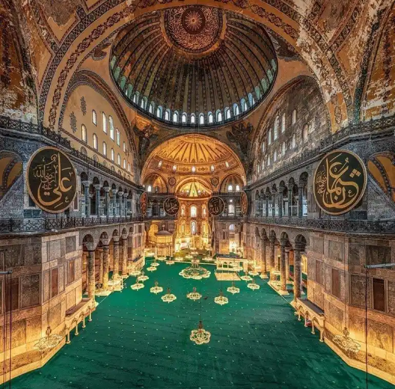 مسجد ایاصوفیه (Hagia Sophia Mosque)