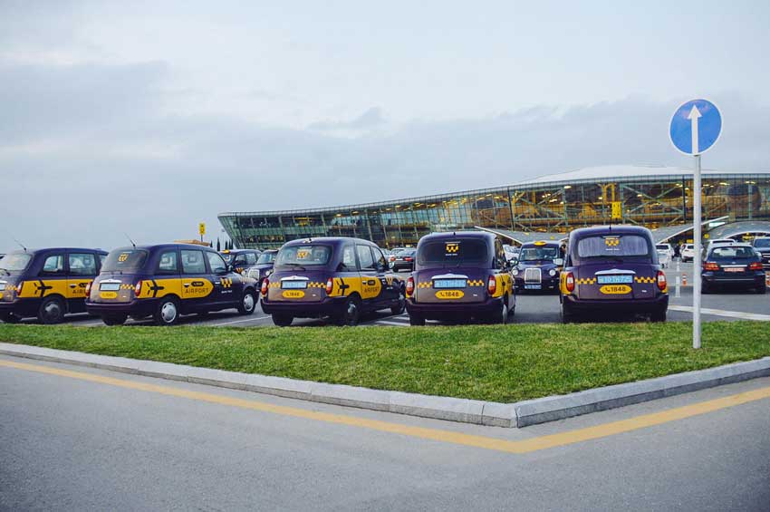 تاکسی های فرودگاه باکو