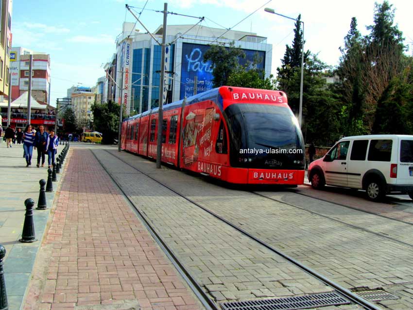 حمل و نقل عمومی در آنتالیا