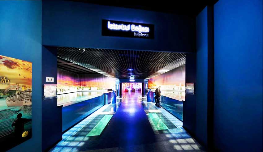 تنگه بسفر در آکواریوم