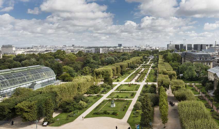 جاذبه های پاریس باغ گیاه شناسی 