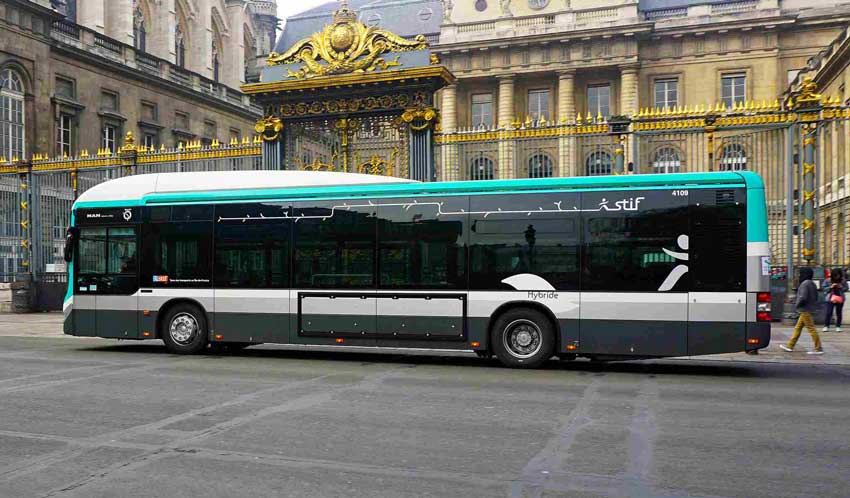 اتوبوس پاریس سفر به پاریس