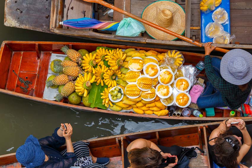بازار شناور تایلند بانکوک