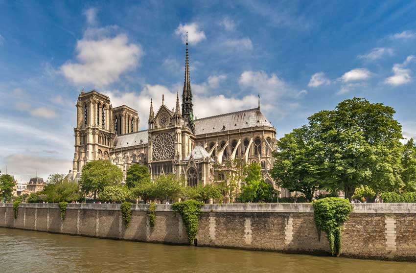 کلیسای نوتردام سفر به پاریس