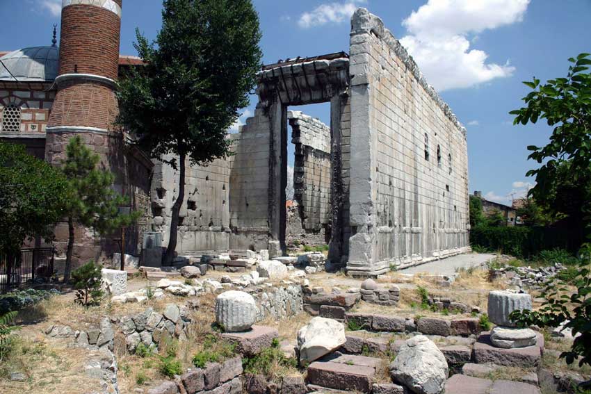 جاهای دیدنی آنکارا - معبد اگوستوس