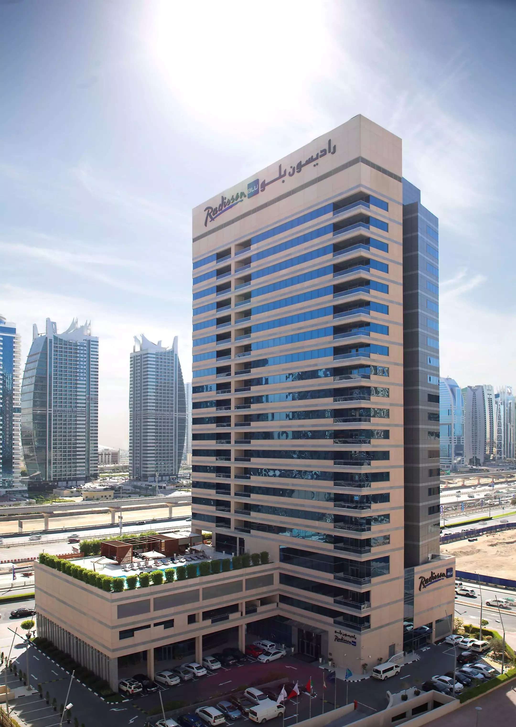 هتل The Radisson Blu Residence, Dubai Marina دبی