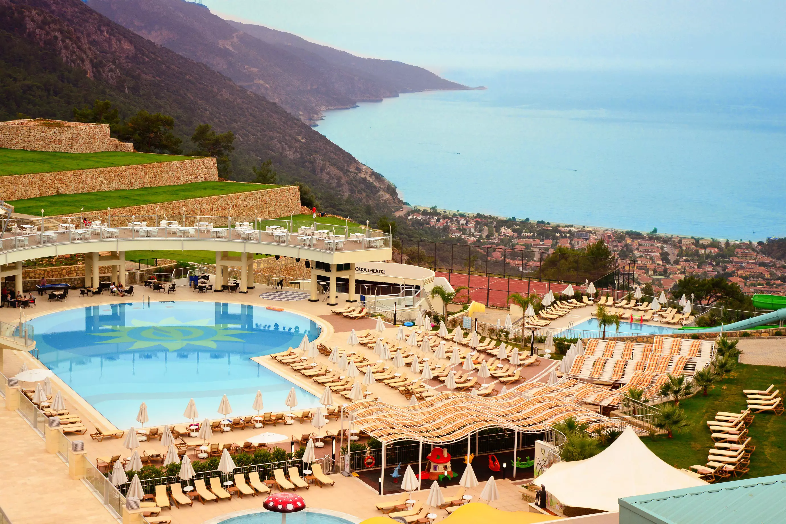 هتل Orka Sunlife Resort Hotel & Aquapark Oludeniz