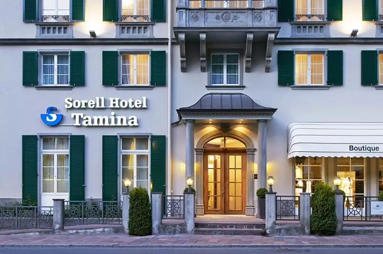 هتل Sorell Hotel Tamina Bad Ragaz