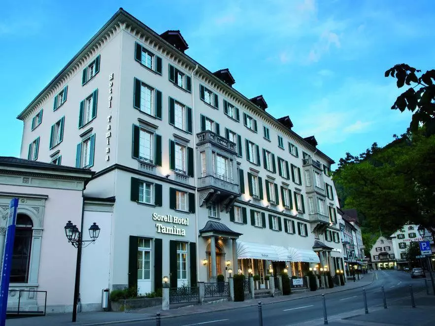 هتل Sorell Hotel Tamina Bad Ragaz