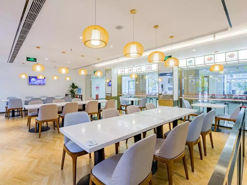 هتل Greentree Inn Shanghai Jingan Xinzha Road Business Hotel Shanghai