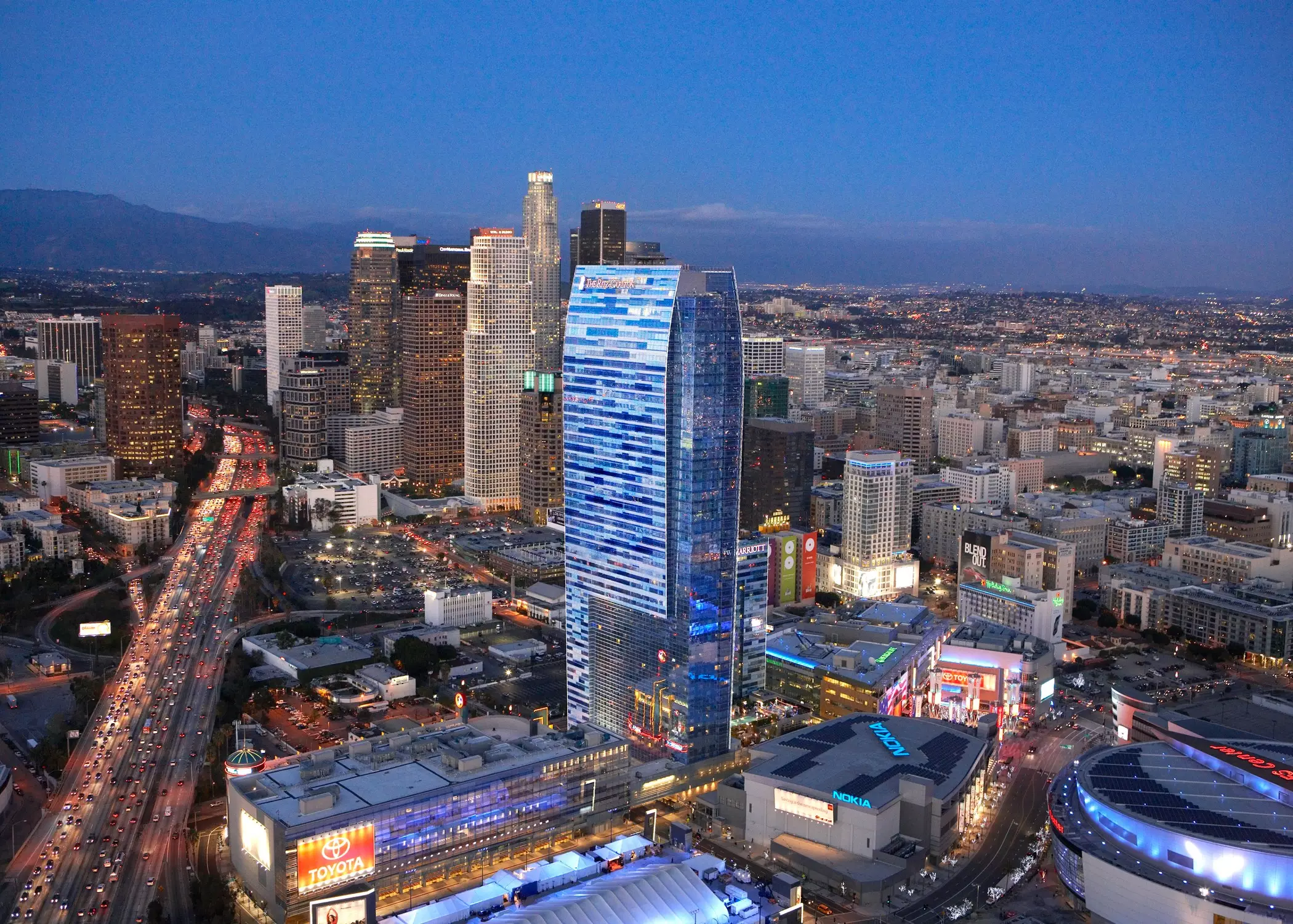 هتل JW Marriott Los Angeles L.A. LIVE لس آنجلس