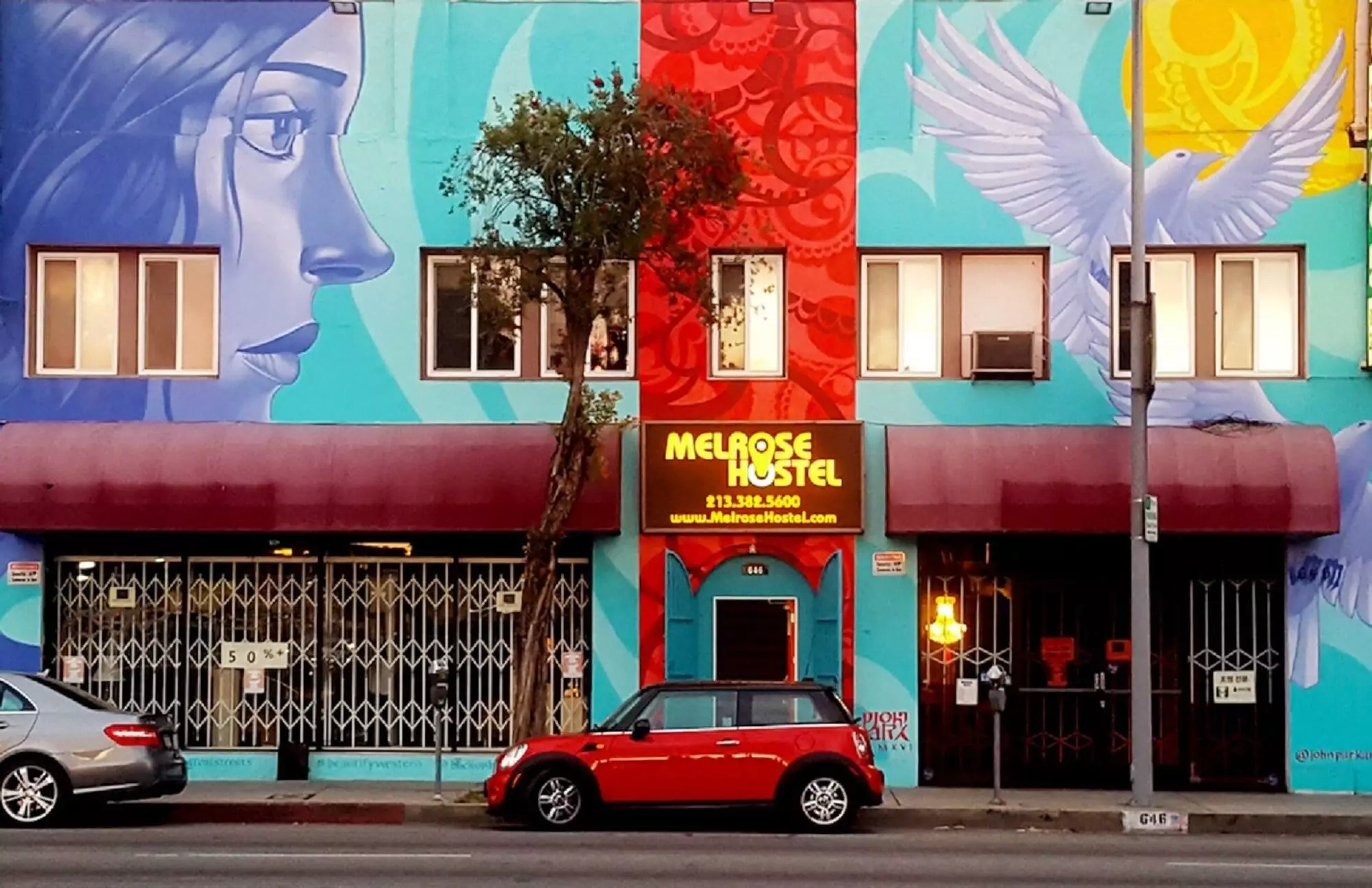 هتل Melrose Hostel لس آنجلس
