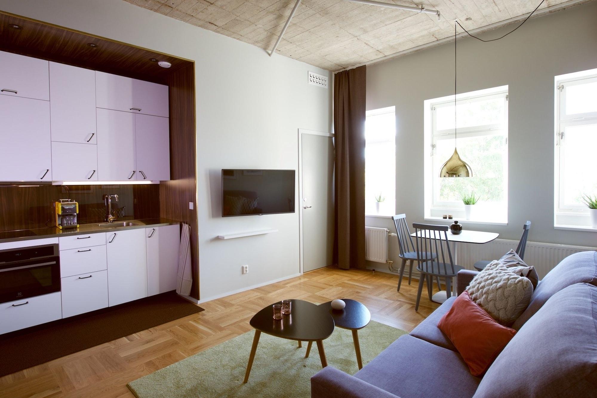 هتل Asplund Hotel Apartments Solna